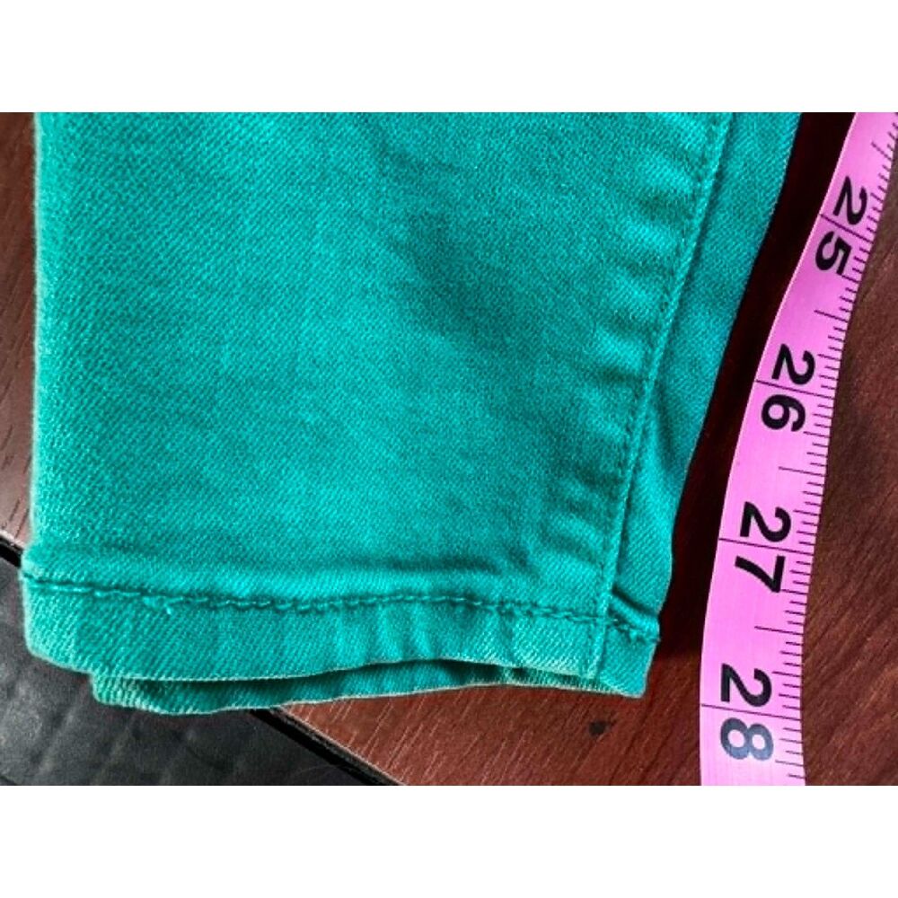 Lucky Brand Charlie Super Skinny Green Jeans / size 10 - Picture 5 of 5